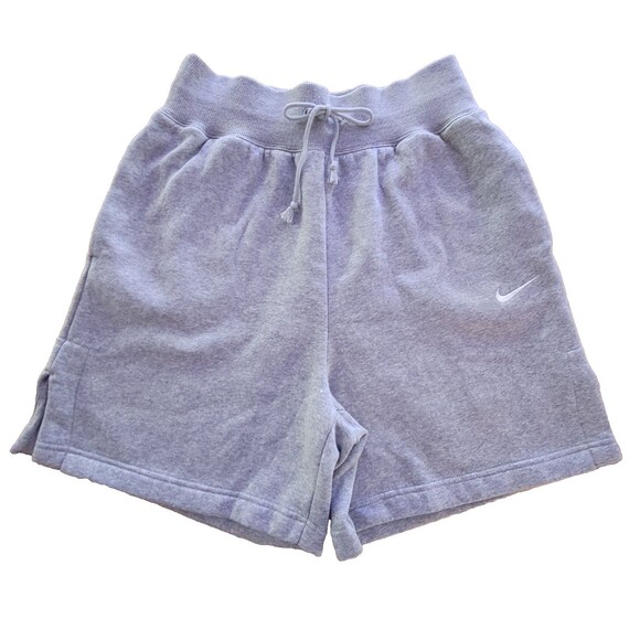 Nike Pants - Nike Womens Loose Fit High Rise Gray Shorts SZ Small Athleisure Loungewear